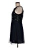 Speechless 100% Polyester Stars Black Cocktail Dress Size 9 - photo 5