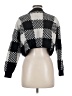 Timing Checkered-gingham Black Cardigan Size M - photo 2