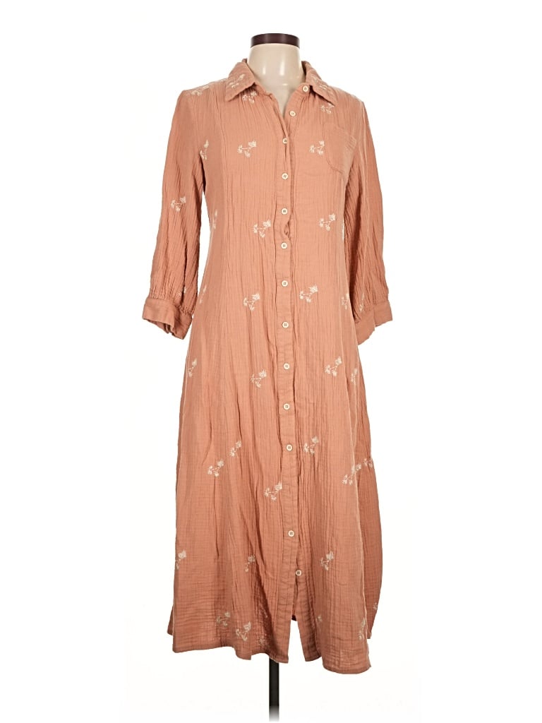 Pre-owned Roolee Casual Dress In Tan