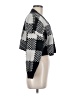Timing Checkered-gingham Black Cardigan Size M - photo 4