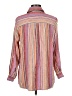 D&Co. Stripes Orange Long Sleeve Button-Down Shirt Size M - photo 2