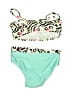 Op Animal Print Green Two Piece Swimsuit Size 6-9 mo - photo 2