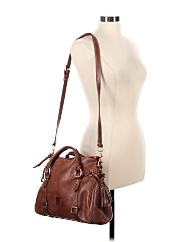 Dooney & Bourke Leather Satchel (view 2)