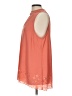 Bobeau Orange Sleeveless Blouse Size L - photo 5