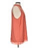 Bobeau Orange Sleeveless Blouse Size L - photo 4
