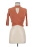 Papaya Brown Short Sleeve Turtleneck Size M - photo 1
