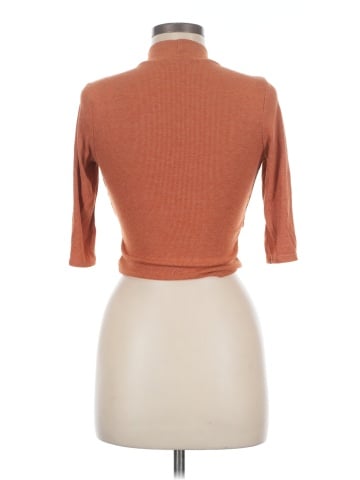 Papaya Short Sleeve Turtleneck (view 2)