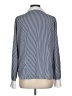 East5th Stripes Gray Long Sleeve Blouse Size Lg - XL - photo 2