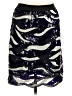 BCBGMAXAZRIA Animal Print Silver Formal Skirt Size M - photo 1