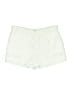 J.Crew 100% Cotton Solid Ivory Shorts Size 8 - photo 1