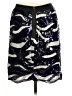BCBGMAXAZRIA Animal Print Silver Formal Skirt Size M - photo 2