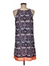 THML 100% Polyester Paisley Blue Casual Dress Size M - photo 2