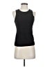 Halogen Black Sleeveless T-Shirt Size S - photo 1