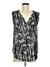 Mossimo 100% Polyester Black Sleeveless Blouse Size M - photo 1