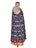 THML 100% Polyester Paisley Blue Casual Dress Size M - photo 4