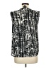 Mossimo 100% Polyester Black Sleeveless Blouse Size M - photo 2