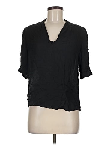Joie Short Sleeve Silk Top (view 1)