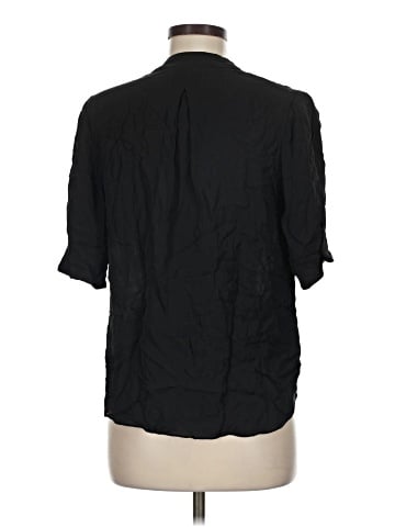 Joie Short Sleeve Silk Top (view 2)