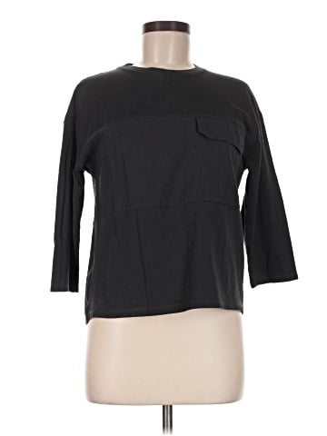 Zara Basic 3/4 Sleeve Top (view 1)