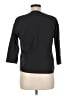 Zara Basic 100% Cotton Black 3/4 Sleeve Top Size M - photo 2