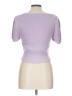 Double Zero 100% Cotton Purple Cardigan Size L - photo 2