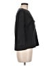 Zara Basic 100% Cotton Black 3/4 Sleeve Top Size M - photo 4