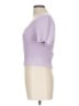 Double Zero 100% Cotton Purple Cardigan Size L - photo 5