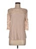 Unbranded Tan 3/4 Sleeve Top Size M (estimated) - photo 1