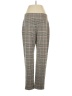 J.Jill Plaid Brown Casual Pants Size M - photo 2