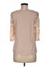 Unbranded Tan 3/4 Sleeve Top Size M (estimated) - photo 2