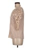Unbranded Tan 3/4 Sleeve Top Size M (estimated) - photo 5