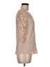 Unbranded Tan 3/4 Sleeve Top Size M (estimated) - photo 4