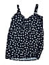 Evans Polka Dots Blue Swimsuit Top Size 20 - photo 1