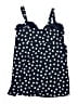 Evans Polka Dots Blue Swimsuit Top Size 20 - photo 2