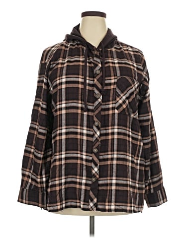 Maurices Long Sleeve Button-Down Shirt (view 1)