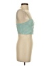 Zara Teal Sleeveless Blouse Size XS - photo 4