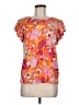 CeCe Orange Short Sleeve Blouse Size M - photo 1
