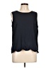 Kenar 100% Polyester Black Sleeveless Top Size L - photo 1