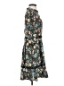 Walter Baker 100% Polyester Print Teal Casual Dress Size S - photo 4