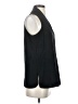 Ecru 100% Silk Black Sleeveless Silk Top Size S - photo 4