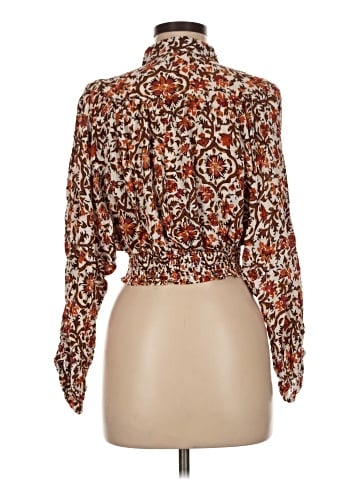Cynthia Rowley Long Sleeve Blouse (view 2)