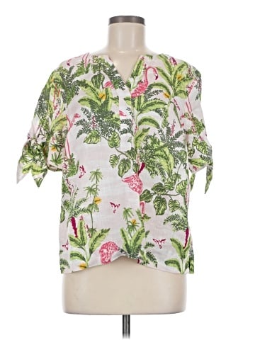 Charter Club Short Sleeve Blouse (view 1)
