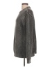 La Belle 100% Cotton Solid Gray Pullover Sweater Size L - photo 5