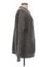 La Belle 100% Cotton Solid Gray Pullover Sweater Size L - photo 4