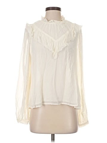 Joe's Jeans Long Sleeve Blouse (view 1)