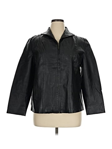 Raffaelo Leather Leather Jacket (view 1)
