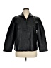 Raffaelo Leather 100% Leather Black Leather Jacket Size XL (estimated) - photo 1