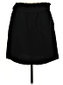 Express 100% Polyester Solid Black Casual Skirt Size L - photo 2