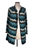 Style&Co Stripes Teal Cardigan Size L - photo 1