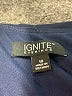 Ignite Evenings 100% Polyester Solid Blue Cocktail Dress Size 10 - photo 7